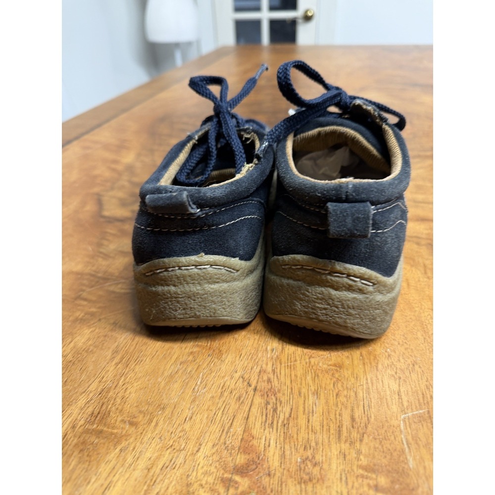 Vtg 90's Soda Women's 8 Navy Blue Chunky Platform Sneakers Grunge  Y2K Shoes - Picture 4 of 8